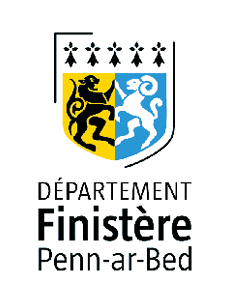 Logo DEP finistère avec blanc autour